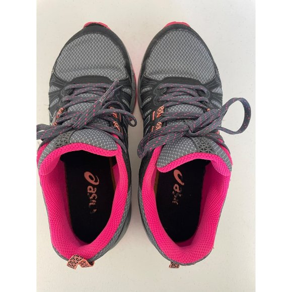 Asics Gel Venture 7 Women's running shoe size 6 gray/pink - Picture 10 of 11